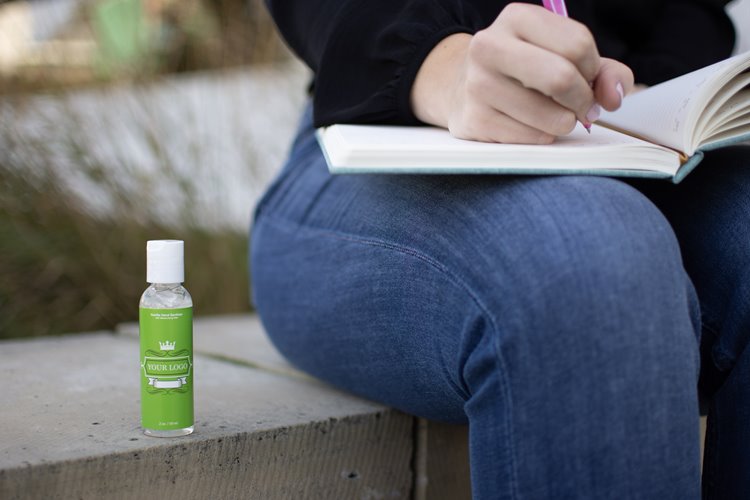 Hand Sanitizer Gel Bottle 2 fl oz (HSG-2B)