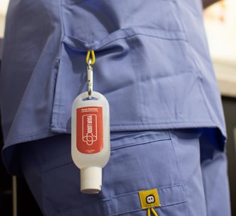 Hand Sanitizer Gel Bottle 1 fl oz (HSG-1B)