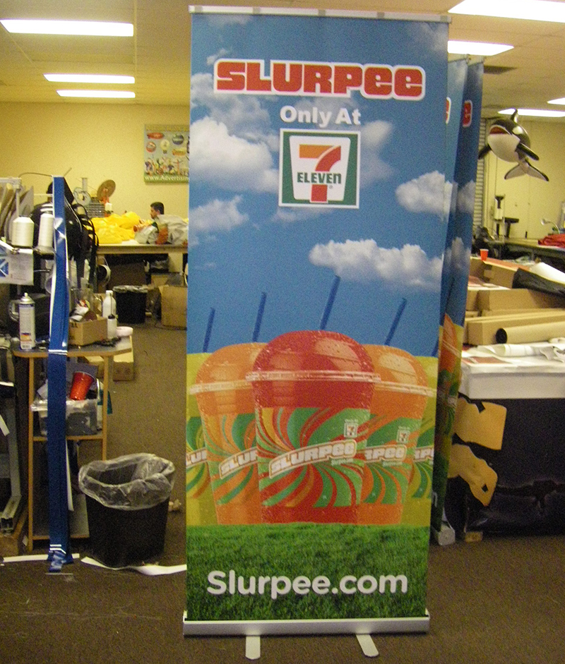 • 7Eleven Slurpee Banner