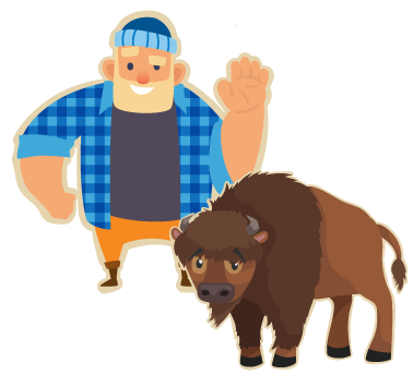 Ollie Olson & Buffalo Pal