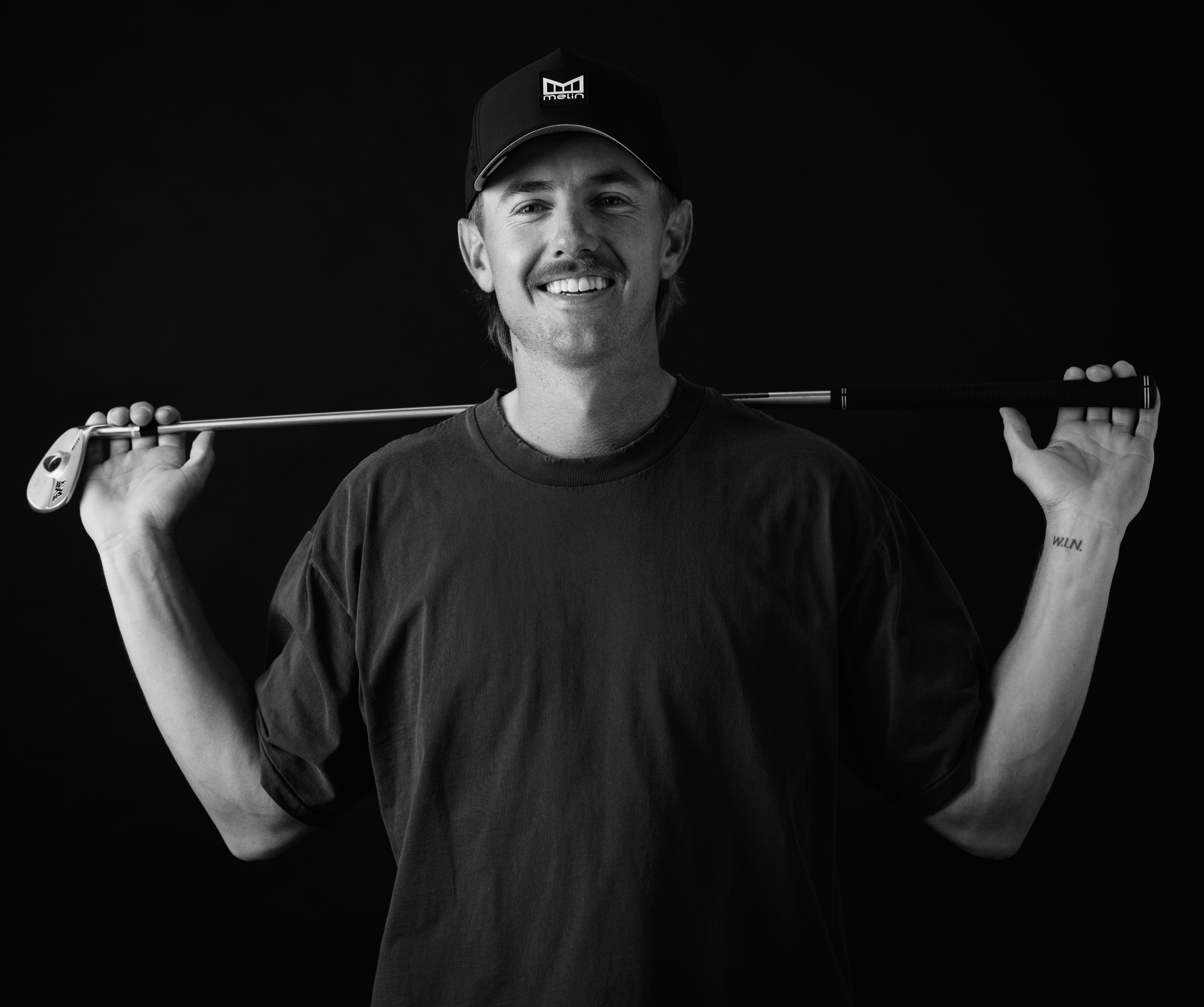 Jake Knapp in melin hat