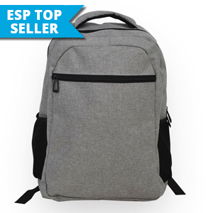 15.6" Laptop Backpack in Premium Melange Gray (KB9005)