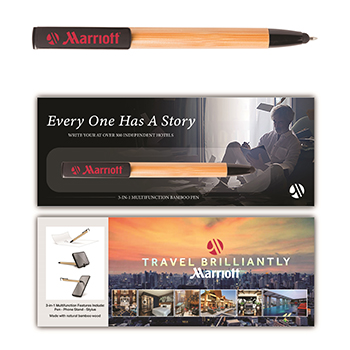 Bamboo 3-in-1 Multifunction Pen (PENW-MLT31-CU)