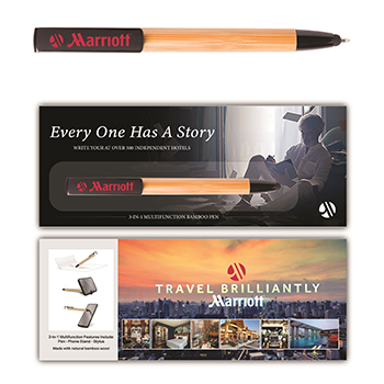 Bamboo 3-in-1 Multifunction Pen (PENW-MLT31-CU)