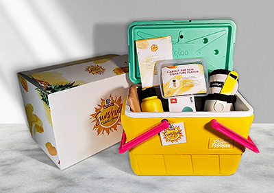 Kitting box of goodies