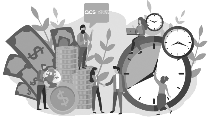 Time vs money illustration