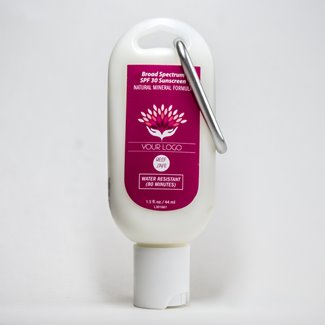 1.5 fl oz. SPF 30 Mineral Sunscreen in a Tottle w/Carabiner (MSS-TC)