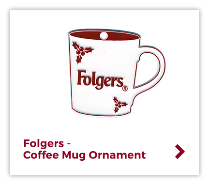 Folgers - Coffee Mug Ornament