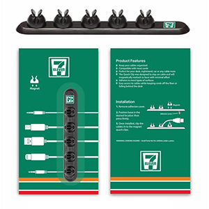 Cable Organizer – 5 Clips (CQ5)