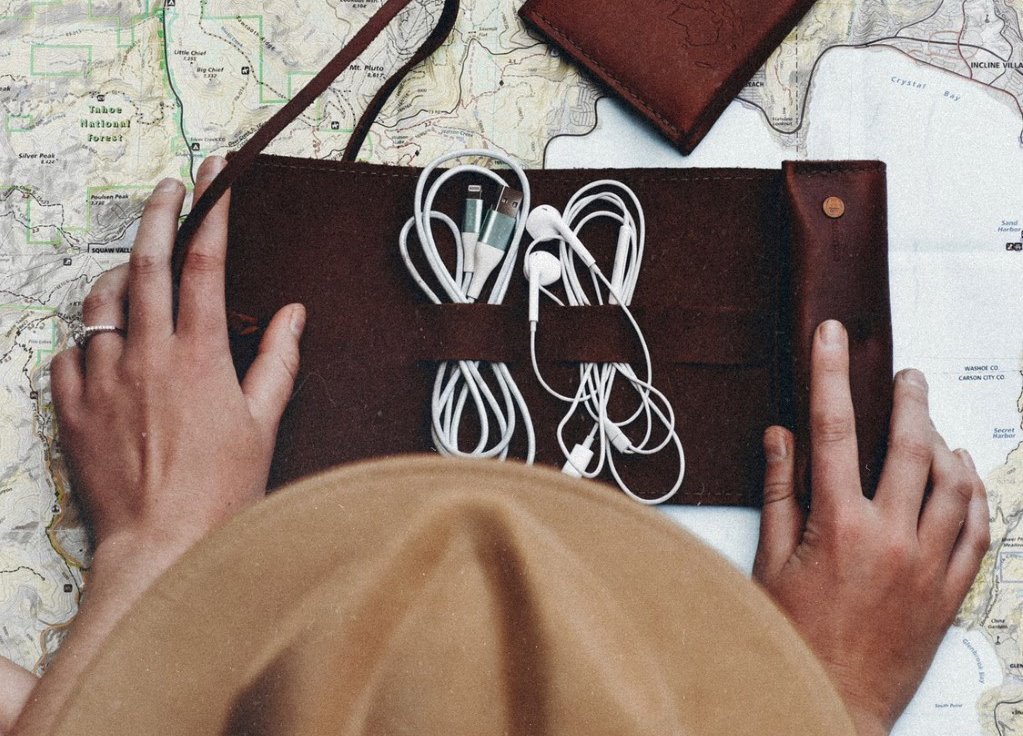 Lifestyle Image of Sidekick Cord Wrap (AC0750)