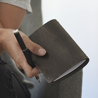 Expedition Point Five Leather Notebook (BK0217)