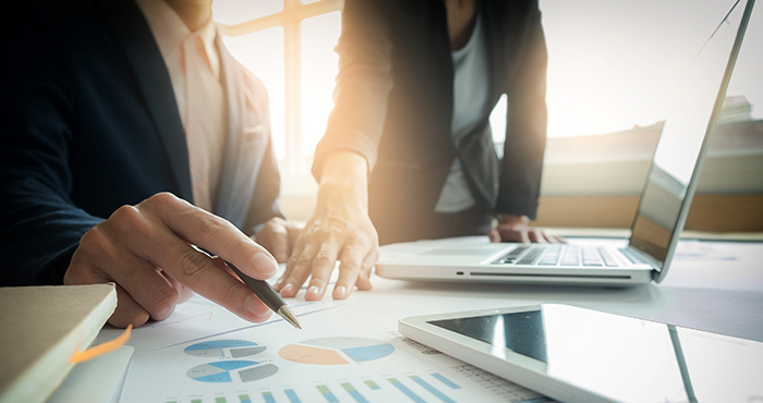 Image of a business valuation