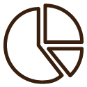 Pie chart icon