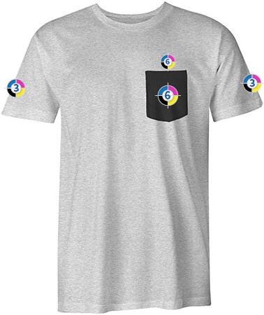 Pocket tshirt front infograph no. 3, 6