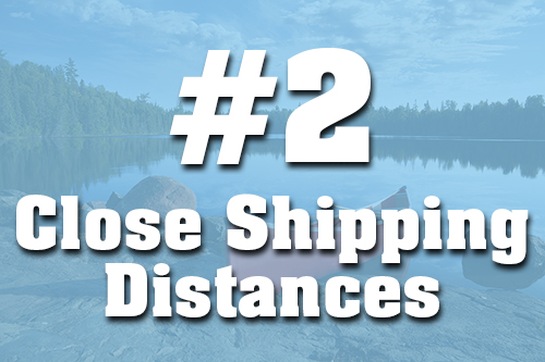 #2 Close Shipping Distances