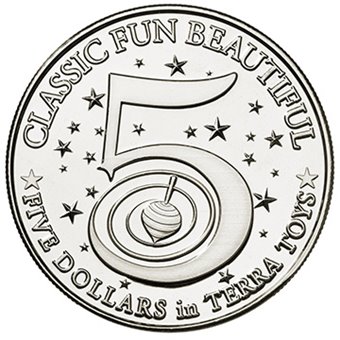 Terra Toys promo coin front