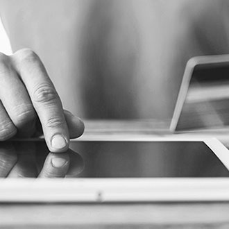 Making a online payment using a tablet