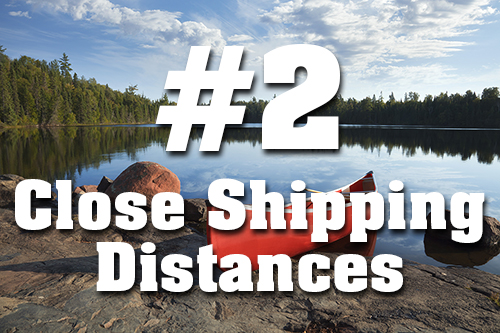 #2 Close Shipping Distances