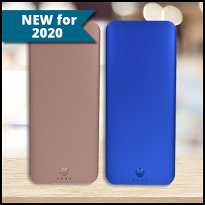 Ultra Slim Aluminum 5,000 MAH Portable Charger Power Bank (KB6025)