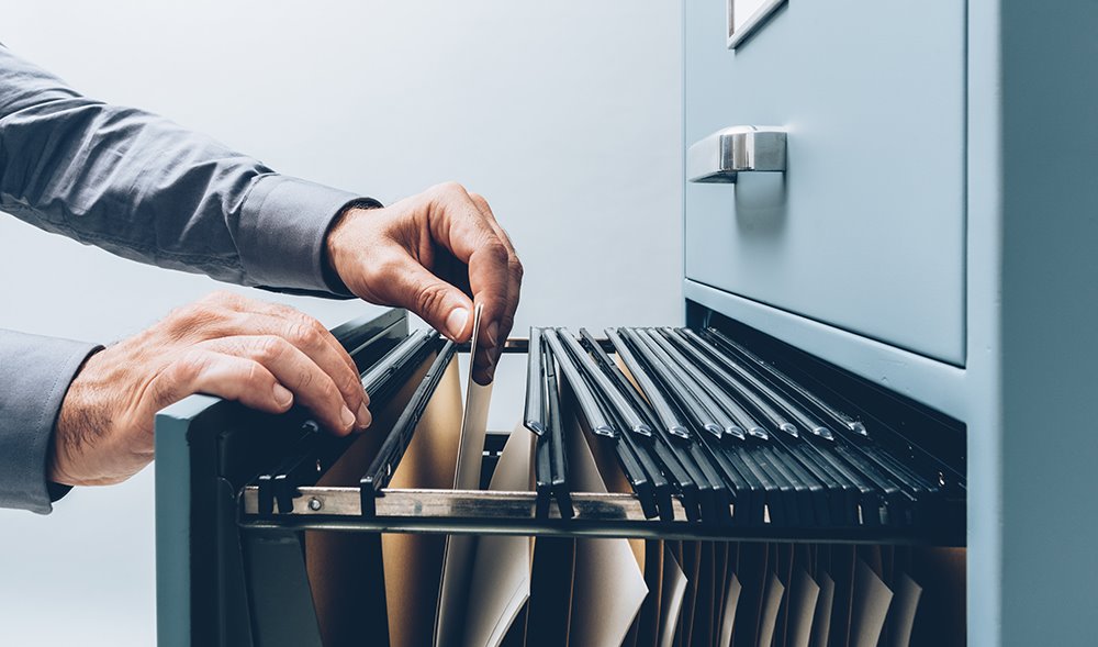 image of filling through records