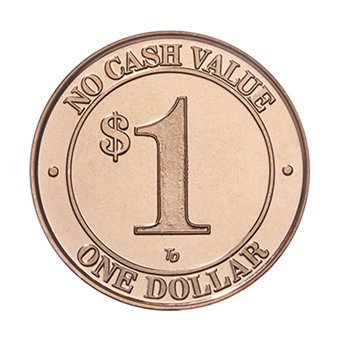 Cavendish Beach Music Festival promo coin