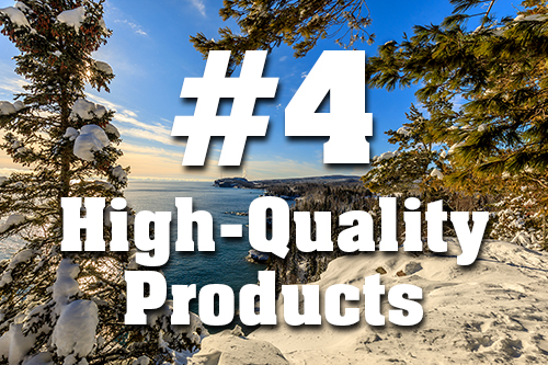 #4 High-Quality Products