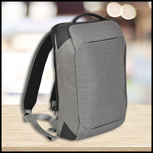 15.6" Ultimate Everyday Laptop Backpack in Heather Gray (KB9019)