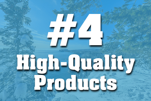 #4 High-Quality Products
