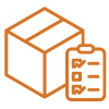 Icon representing shipping checklist