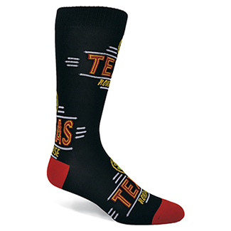 Custom Knit Dress Sock with Knit-In Logo (SOCK-720D-OSP)