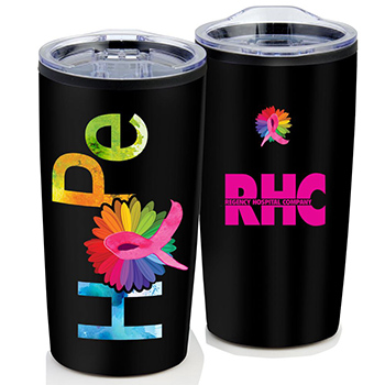 20-oz. Hope/Flower ColorBlast 360 Teton Stainless Steel Tumbler (TMP271K)