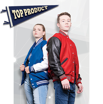 America's Finest Varsity Wool Leather Jacket (5000)