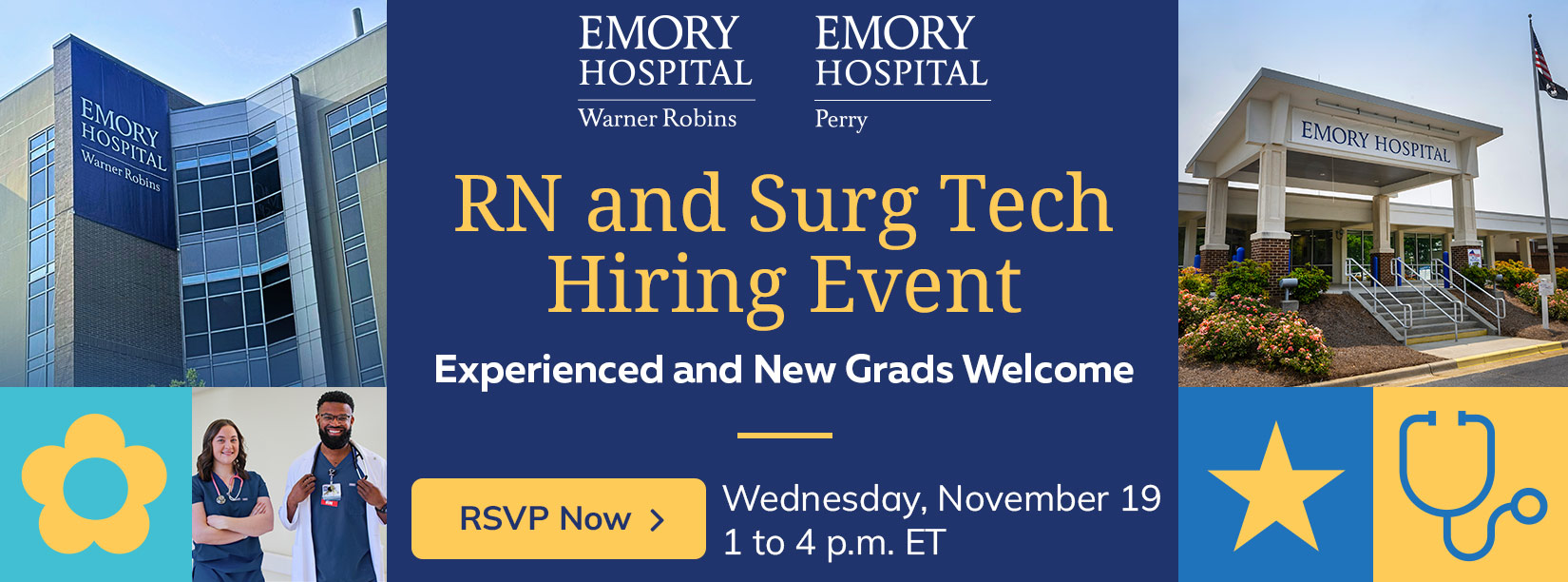 RN/Scrub Tech Hiring Event