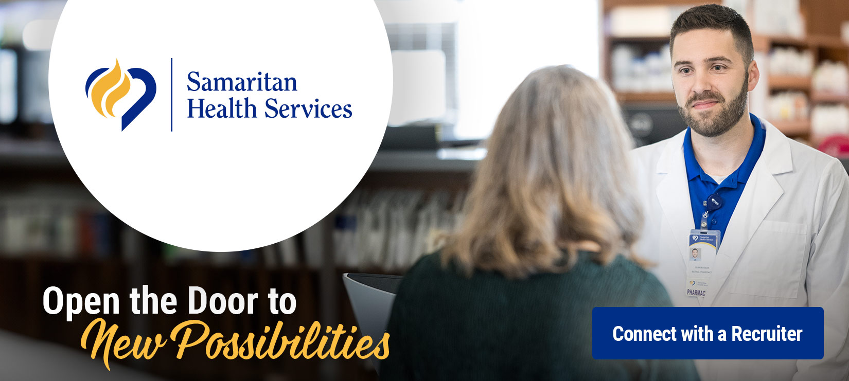 Nurse opening the door to new possibilities